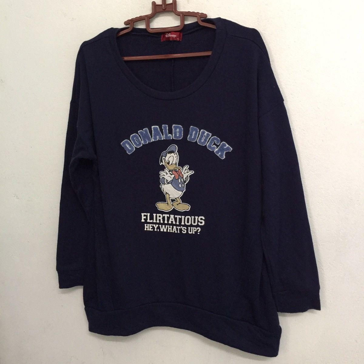 Cartoon Network Rare Disney Donald Duck Sweatshirt Big Logo Nice Design Size US L / EU 52-54 / 3 - 3 Thumbnail