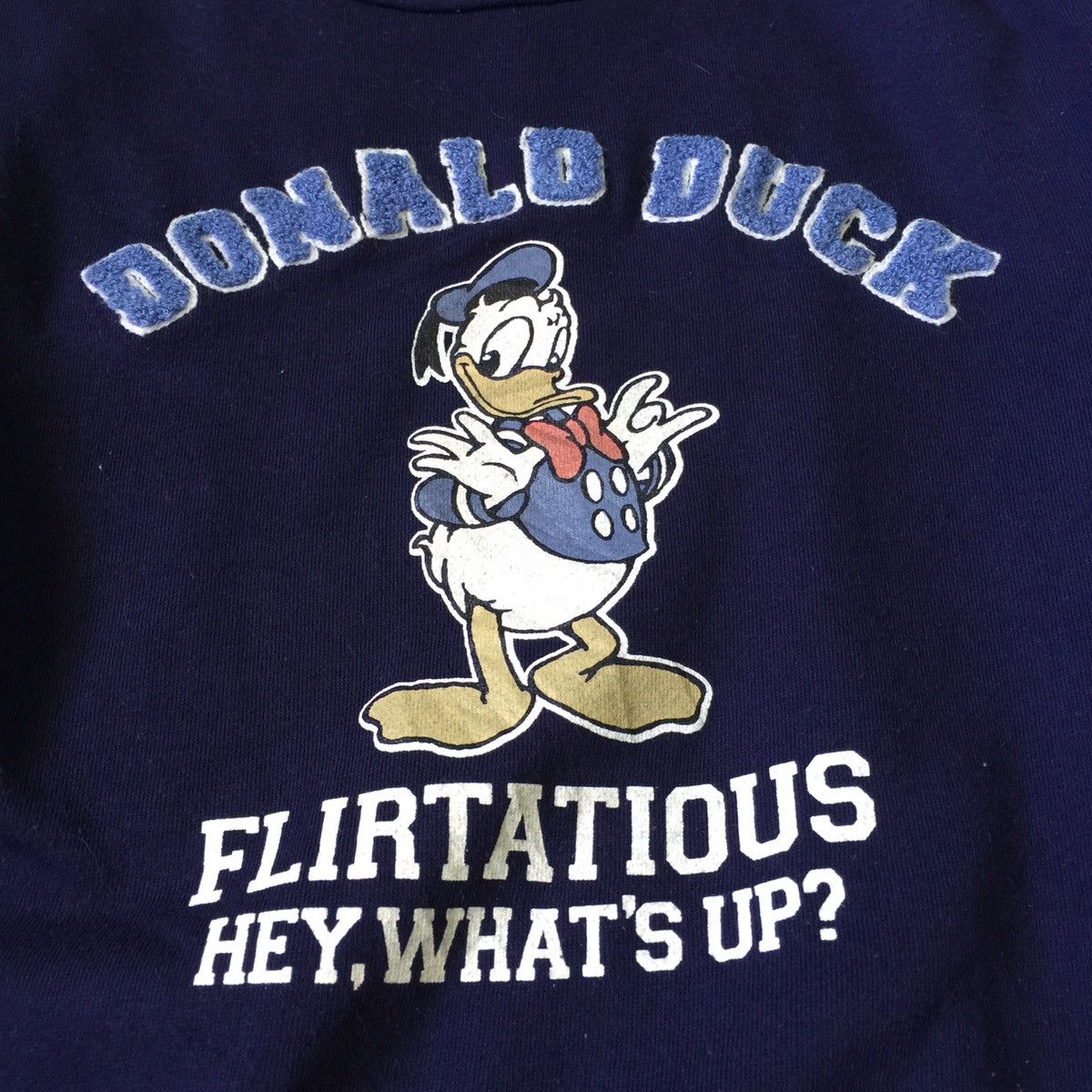 Cartoon Network Rare Disney Donald Duck Sweatshirt Big Logo Nice Design Size US L / EU 52-54 / 3 - 10 Thumbnail