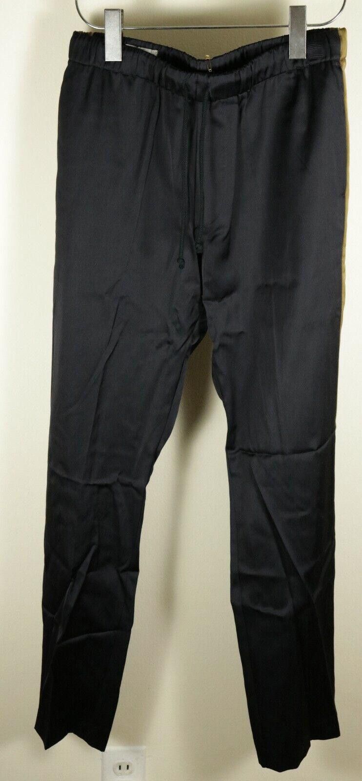 Dries Van Noten Dries Van Noten Perkino Tape Viscose Blend Trousers Size US 32 / EU 48 - 1 Thumbnail