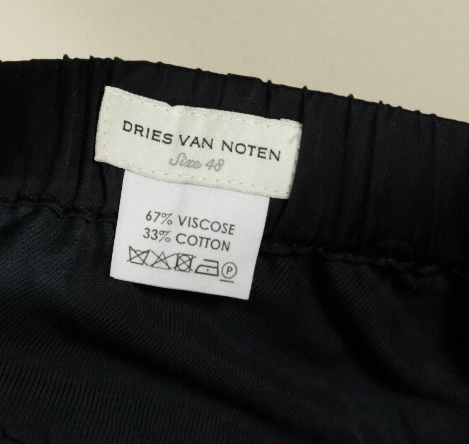 Dries Van Noten Dries Van Noten Perkino Tape Viscose Blend Trousers Size US 32 / EU 48 - 5 Thumbnail