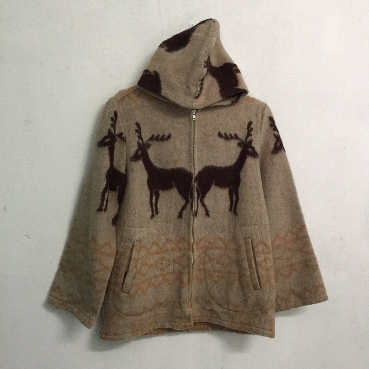 Japanese Brand Full print Rare Design Hoodie Jacket Size US M / EU 48-50 / 2 - 2 Thumbnail