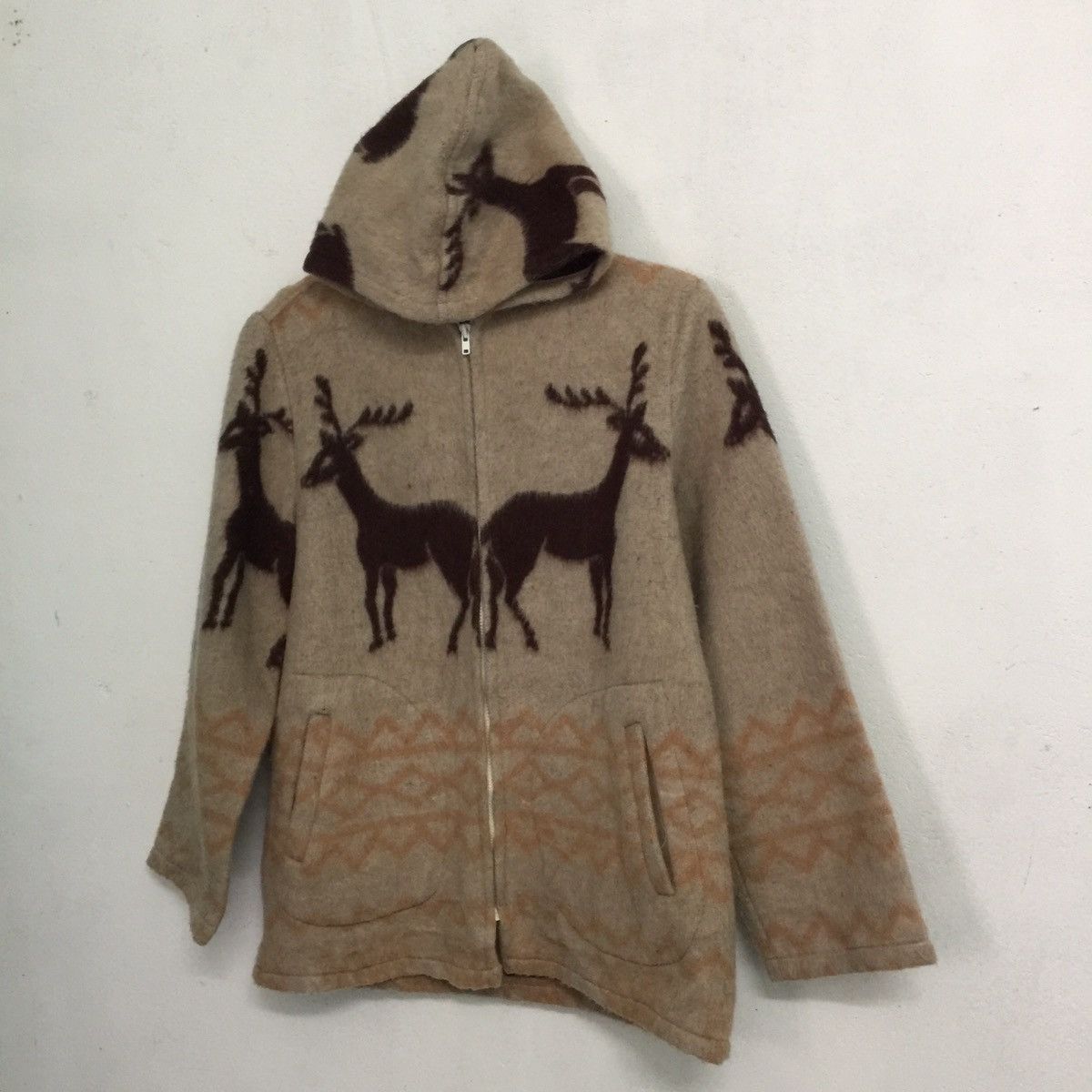 Japanese Brand Full print Rare Design Hoodie Jacket Size US M / EU 48-50 / 2 - 1 Thumbnail