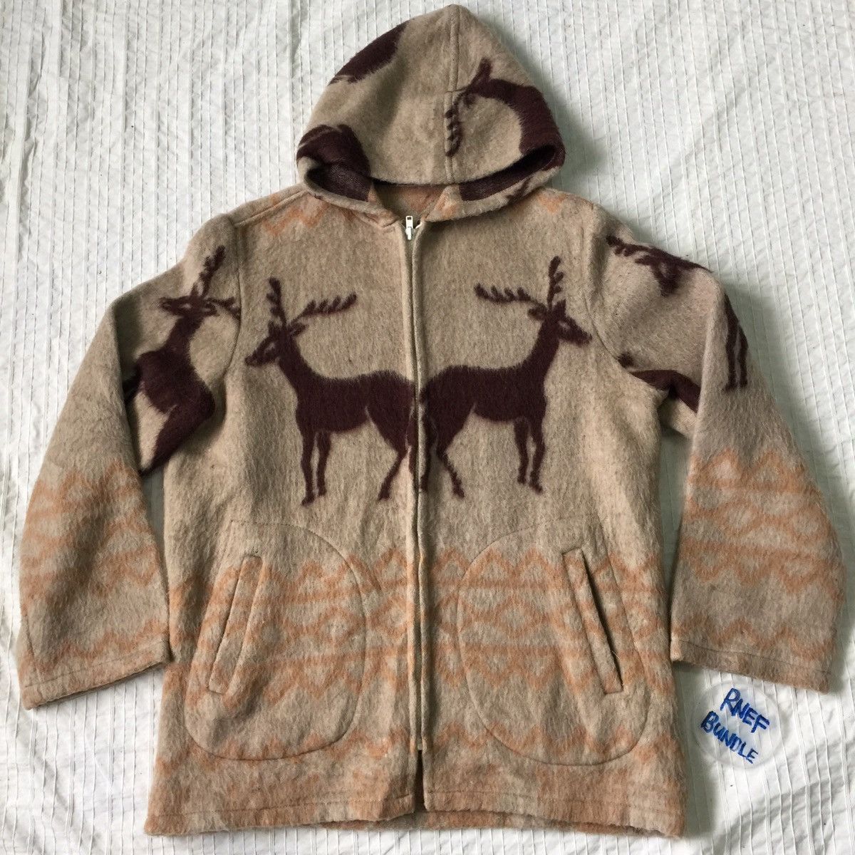 Japanese Brand Full print Rare Design Hoodie Jacket Size US M / EU 48-50 / 2 - 7 Thumbnail