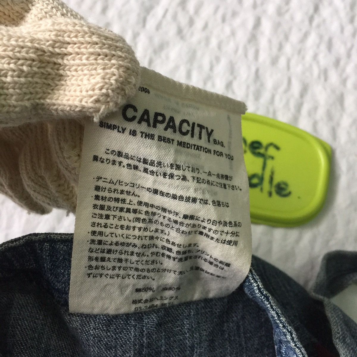 Denime Confiture full half tote bag Size ONE SIZE - 10 Thumbnail