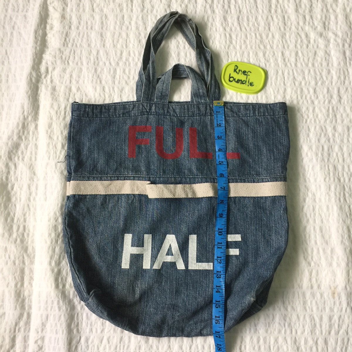Denime Confiture full half tote bag Size ONE SIZE - 5 Thumbnail