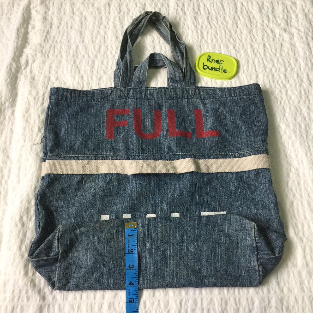 Denime Confiture full half tote bag Size ONE SIZE - 6 Thumbnail