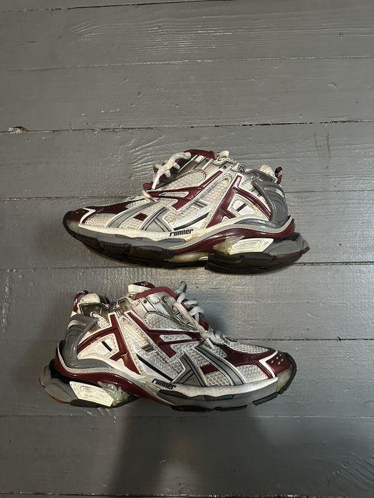 Balenciaga Balenciaga Runner “Burgundy” Grailed