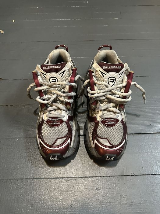 Balenciaga Balenciaga Runner “Burgundy” Grailed