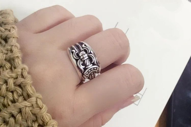Handmade × Jewelry Resizable Antique Ring Size ONE SIZE - 1 Thumbnail