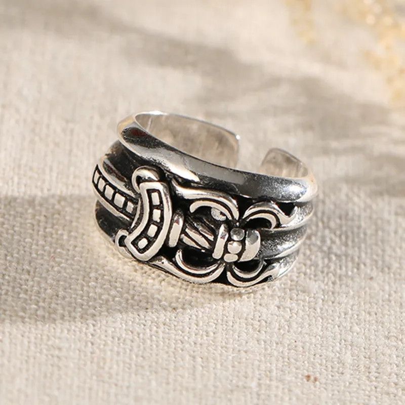 Handmade × Jewelry Resizable Antique Ring Size ONE SIZE - 5 Thumbnail