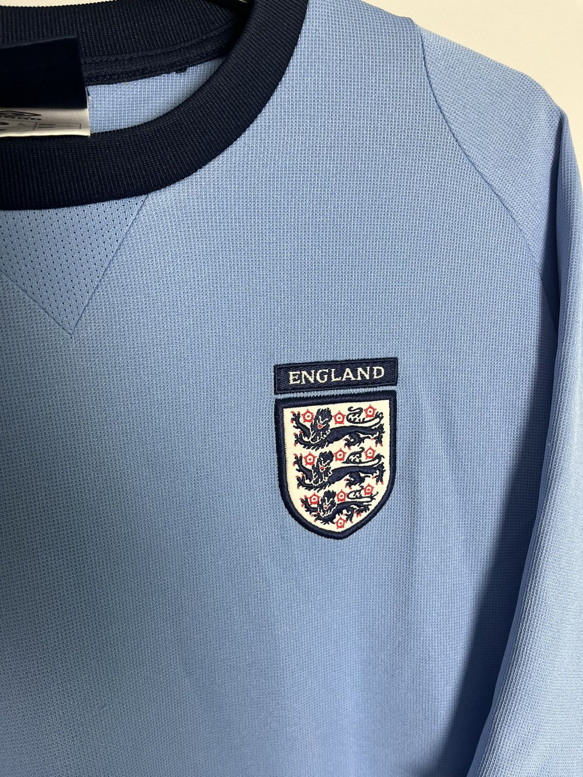 Vintage Umbro england soccer Jersey tshirt rare
