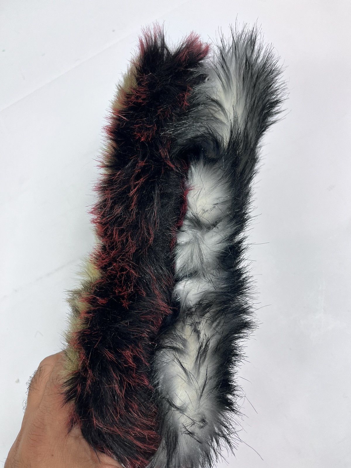 Gallery Dept. Merci Leather-Trimmed Faux Fur Messenger Bag Size ONE SIZE - 10 Thumbnail