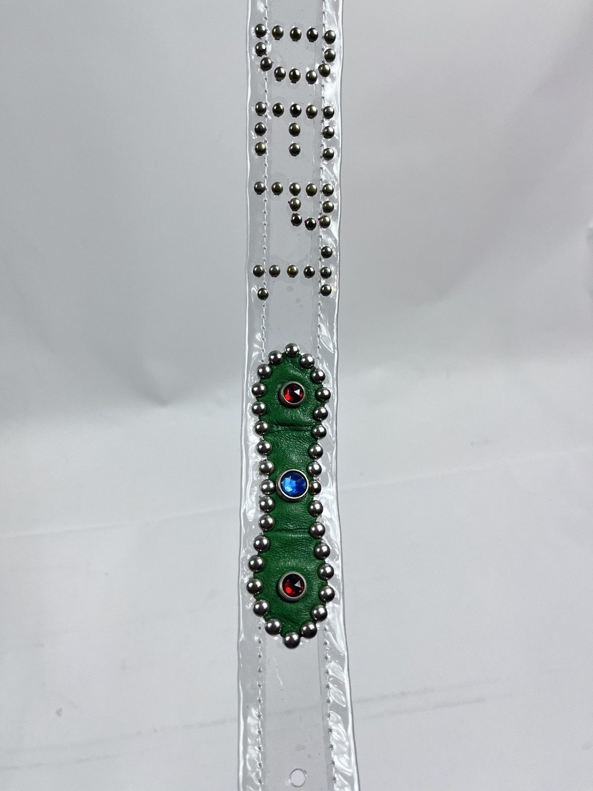 Gallery Dept. Transparent Japanese style Studded Belt 32 Size 32 - 7 Thumbnail