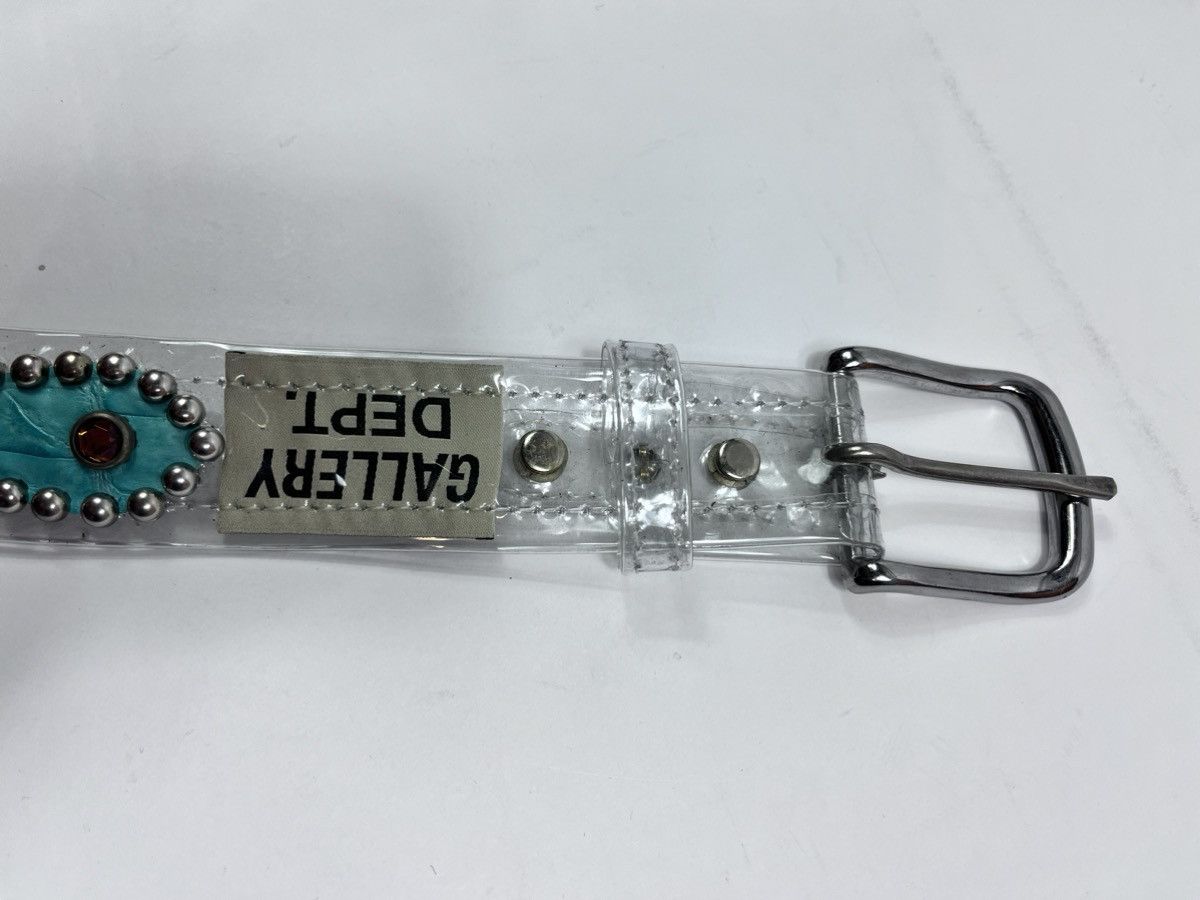 Gallery Dept. Transparent Japanese style Studded Belt 32 Size 32 - 4 Thumbnail