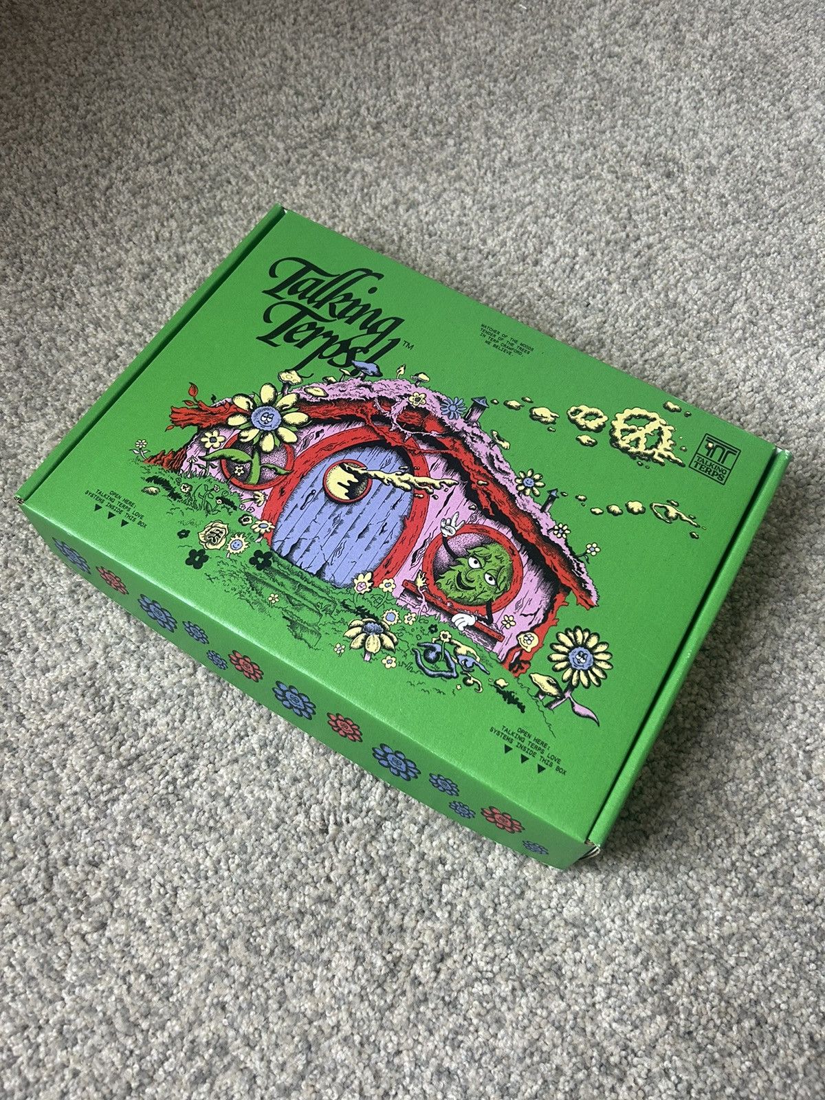 Flatbush Zombies Talking Terps Green Tie Dye Longsleeve Shirt with Box Size US XL / EU 56 / 4 - 7 Thumbnail