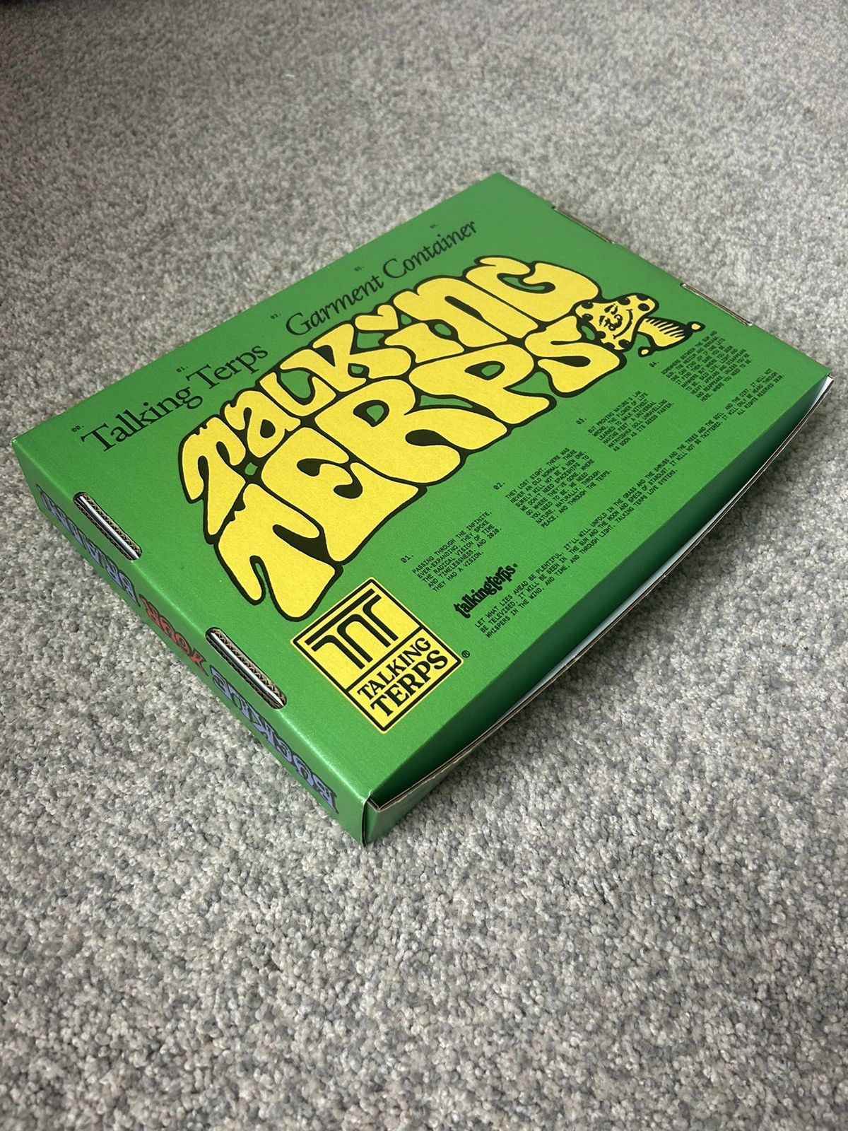 Flatbush Zombies Talking Terps Green Tie Dye Longsleeve Shirt with Box Size US XL / EU 56 / 4 - 8 Thumbnail