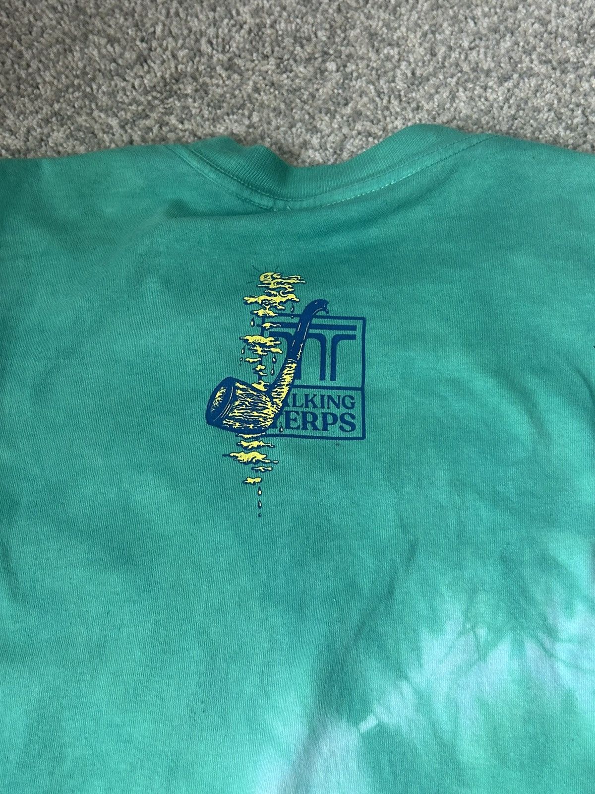 Flatbush Zombies Talking Terps Green Tie Dye Longsleeve Shirt with Box Size US XL / EU 56 / 4 - 4 Thumbnail