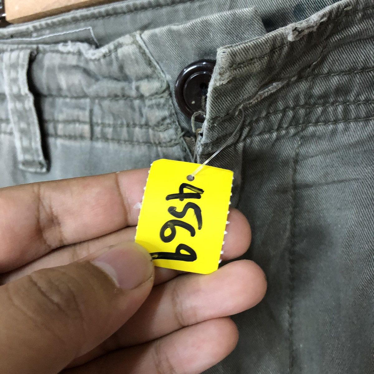 Japanese Brand DL Real Crush Clohing streetwear ripped Cargo Pants #4569 Size US 31 - 10 Thumbnail