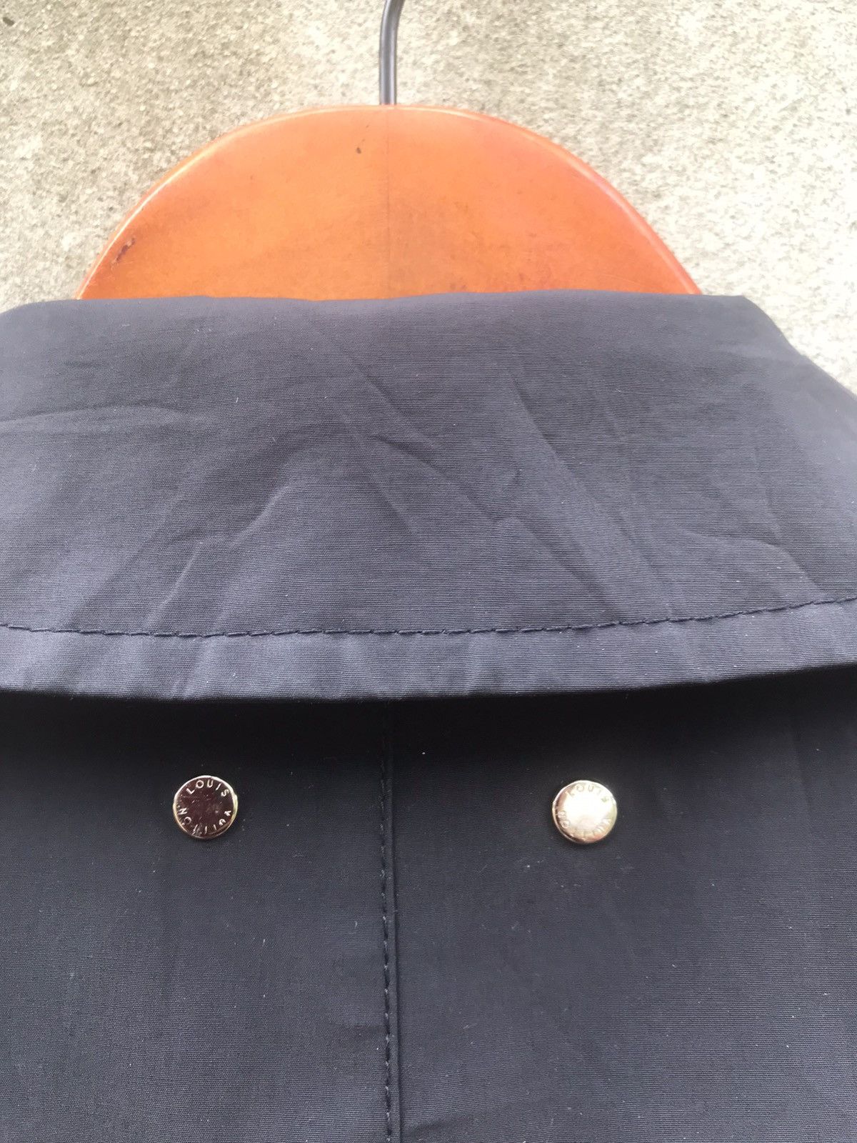 Louis Vuitton Archive LOUIS VUITTON Paris Iconic Damier Check Mac Coat Size US M / EU 48-50 / 2 - 18 Thumbnail