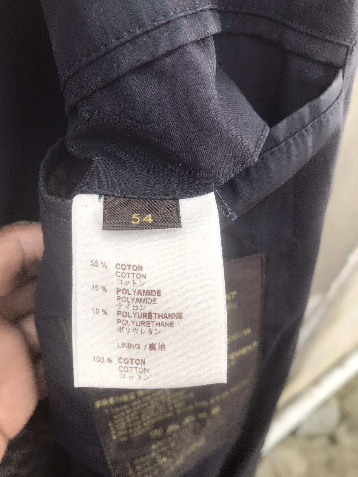 Louis Vuitton Archive LOUIS VUITTON Paris Iconic Damier Check Mac Coat Size US M / EU 48-50 / 2 - 23 Thumbnail