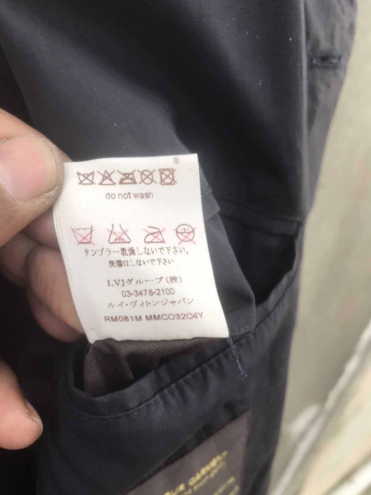 Louis Vuitton Archive LOUIS VUITTON Paris Iconic Damier Check Mac Coat Size US M / EU 48-50 / 2 - 24 Thumbnail