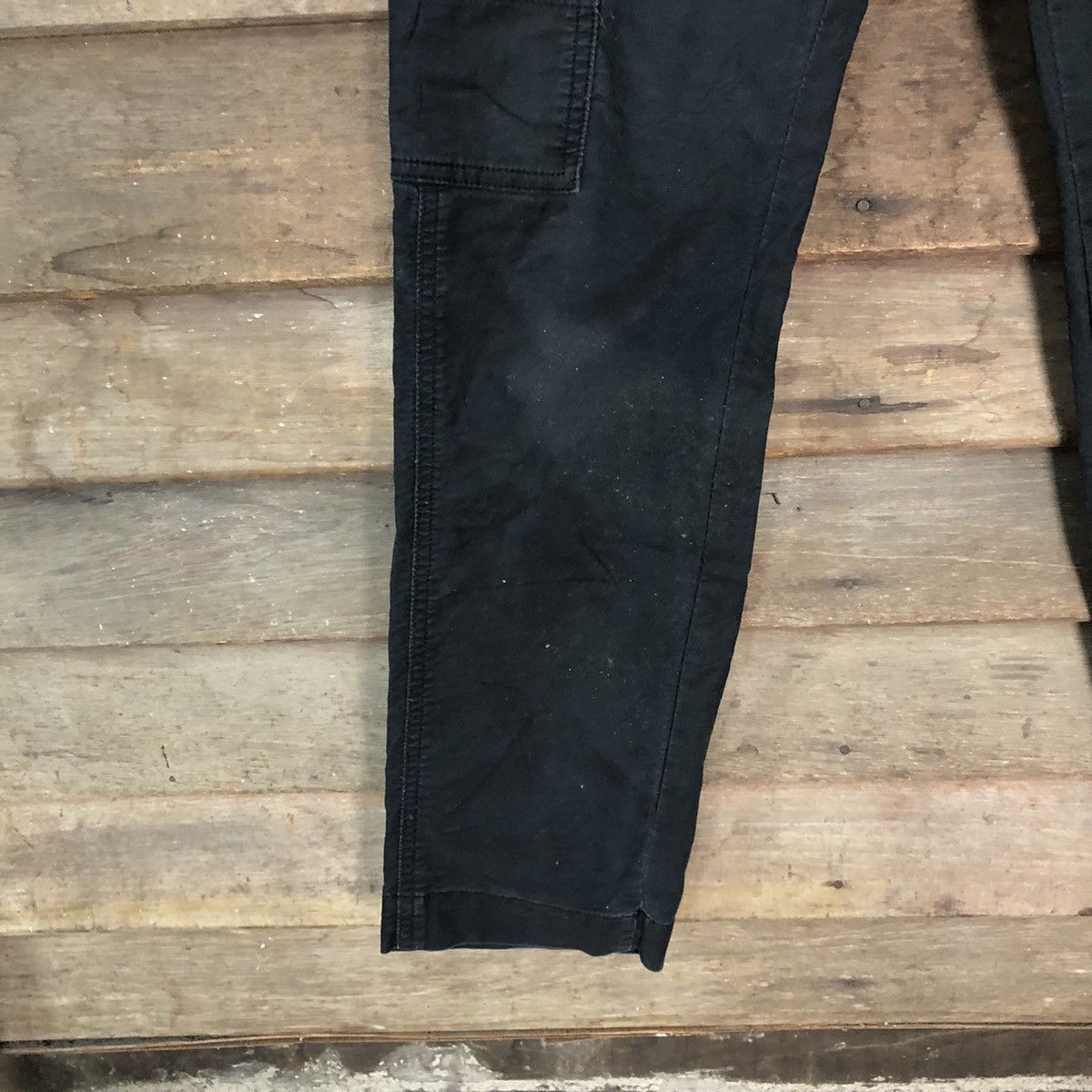 Japanese Brand Over The Standard tactical utility Black Cargo Pants #7110 Size US 28 / EU 44 - 8 Thumbnail