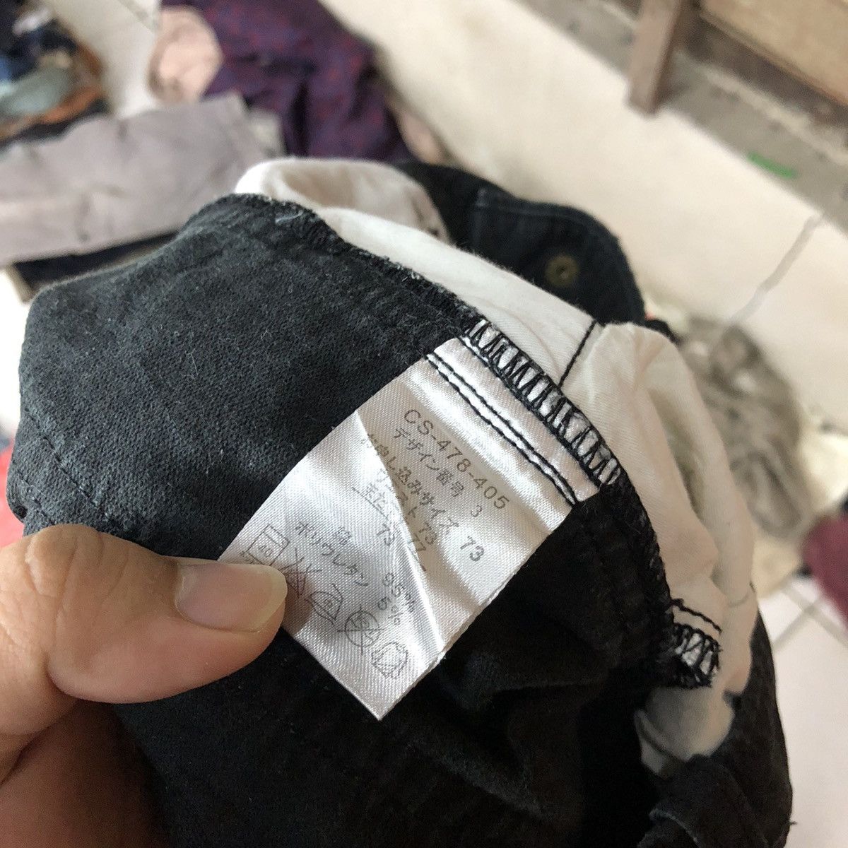 Japanese Brand Over The Standard tactical utility Black Cargo Pants #7110 Size US 28 / EU 44 - 16 Thumbnail