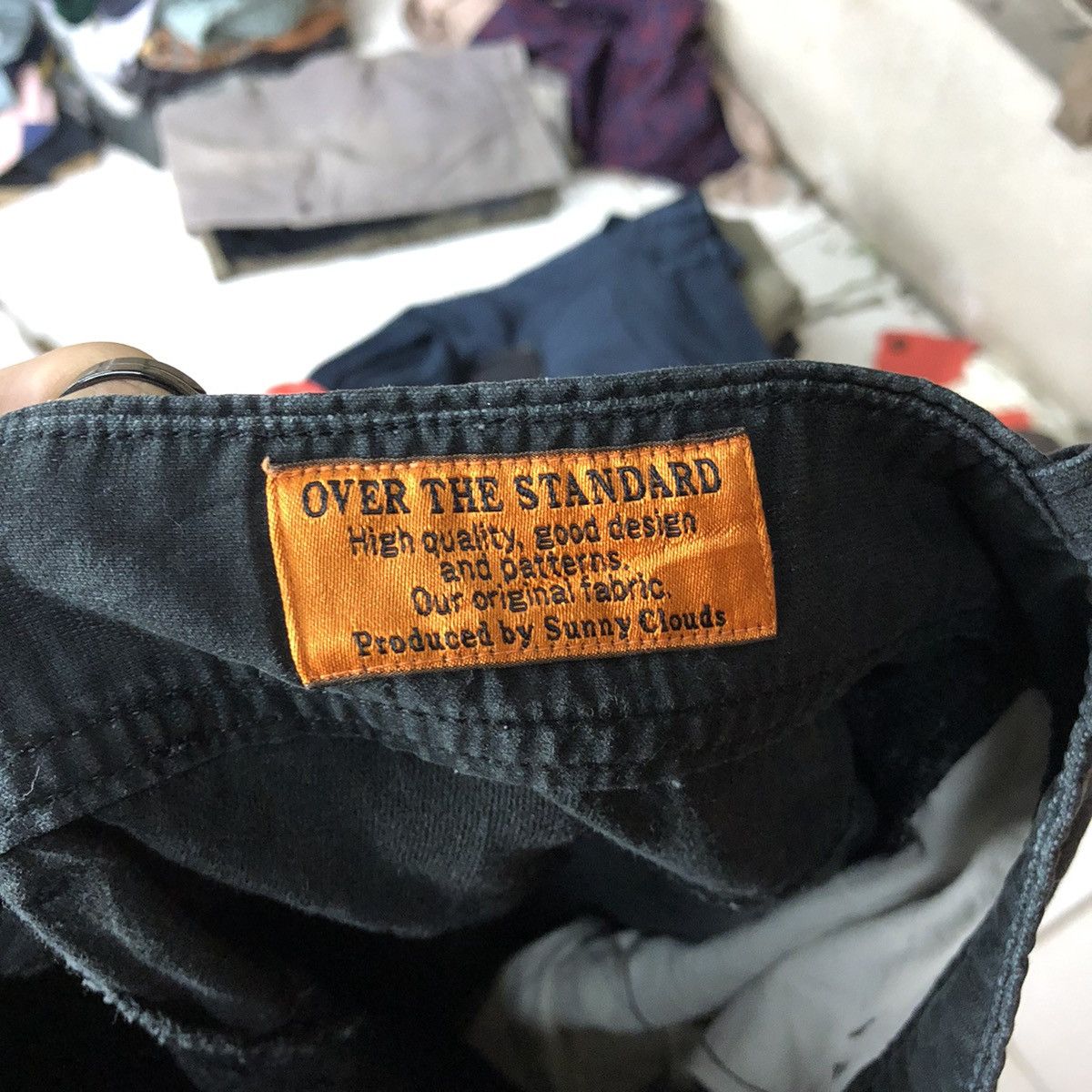 Japanese Brand Over The Standard tactical utility Black Cargo Pants #7110 Size US 28 / EU 44 - 15 Thumbnail