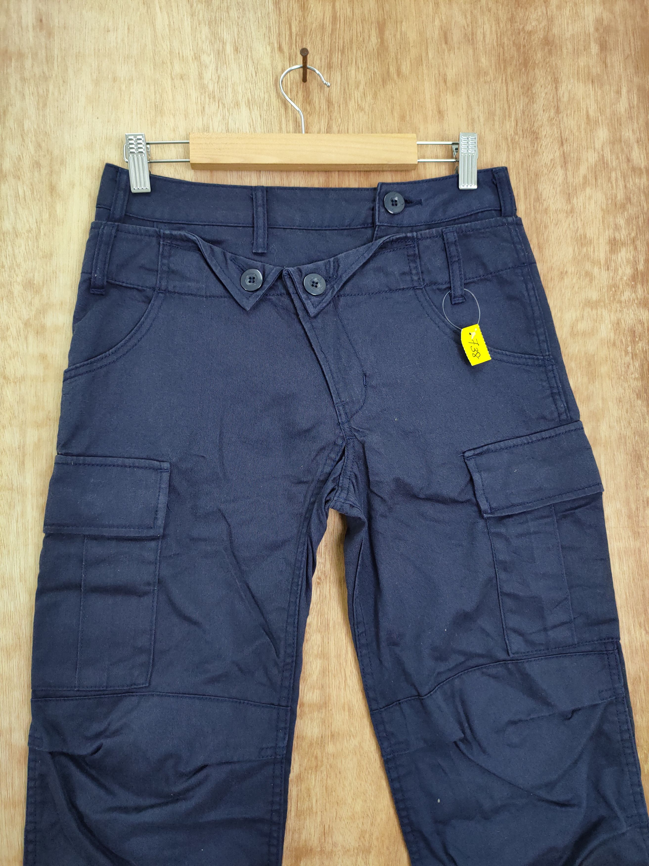 Japanese Brand × Seditionaries DLL Rok japan double waist twist tactical cargo pants #738 Size US 28 / EU 44 - 4 Thumbnail