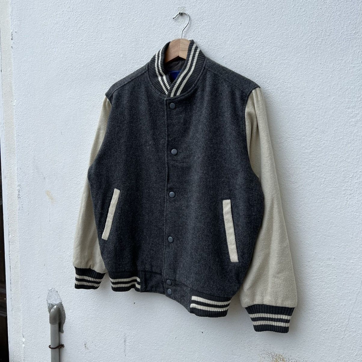 Japanese Brand VINTAGE VARSITY JACKET SHARPMAN INSPIRED BY ISSEY MIYAKE Size US M / EU 48-50 / 2 - 2 Thumbnail