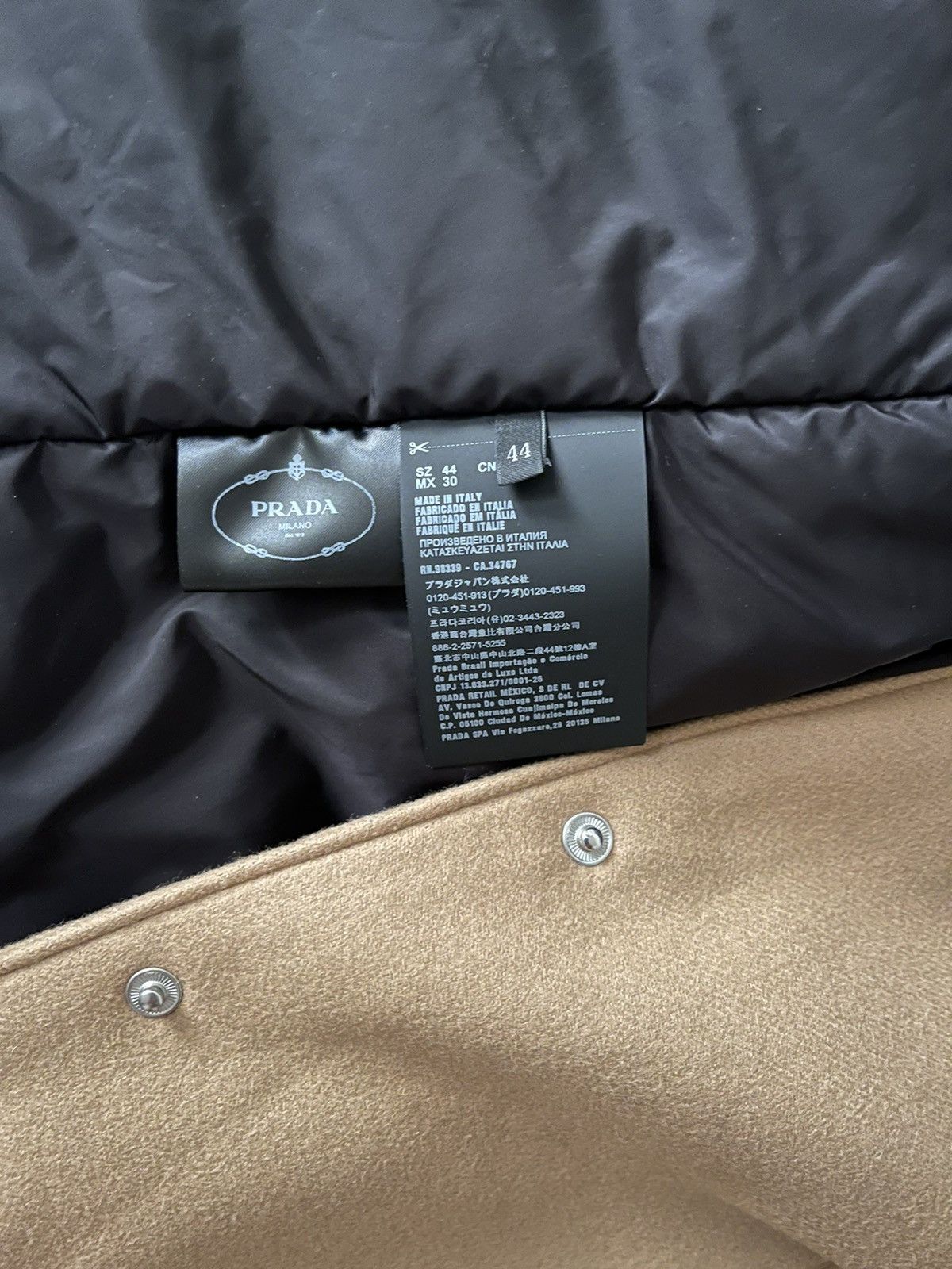 Prada Prada FW18 Padded Jacket Size US XL / EU 56 / 4 - 6 Thumbnail