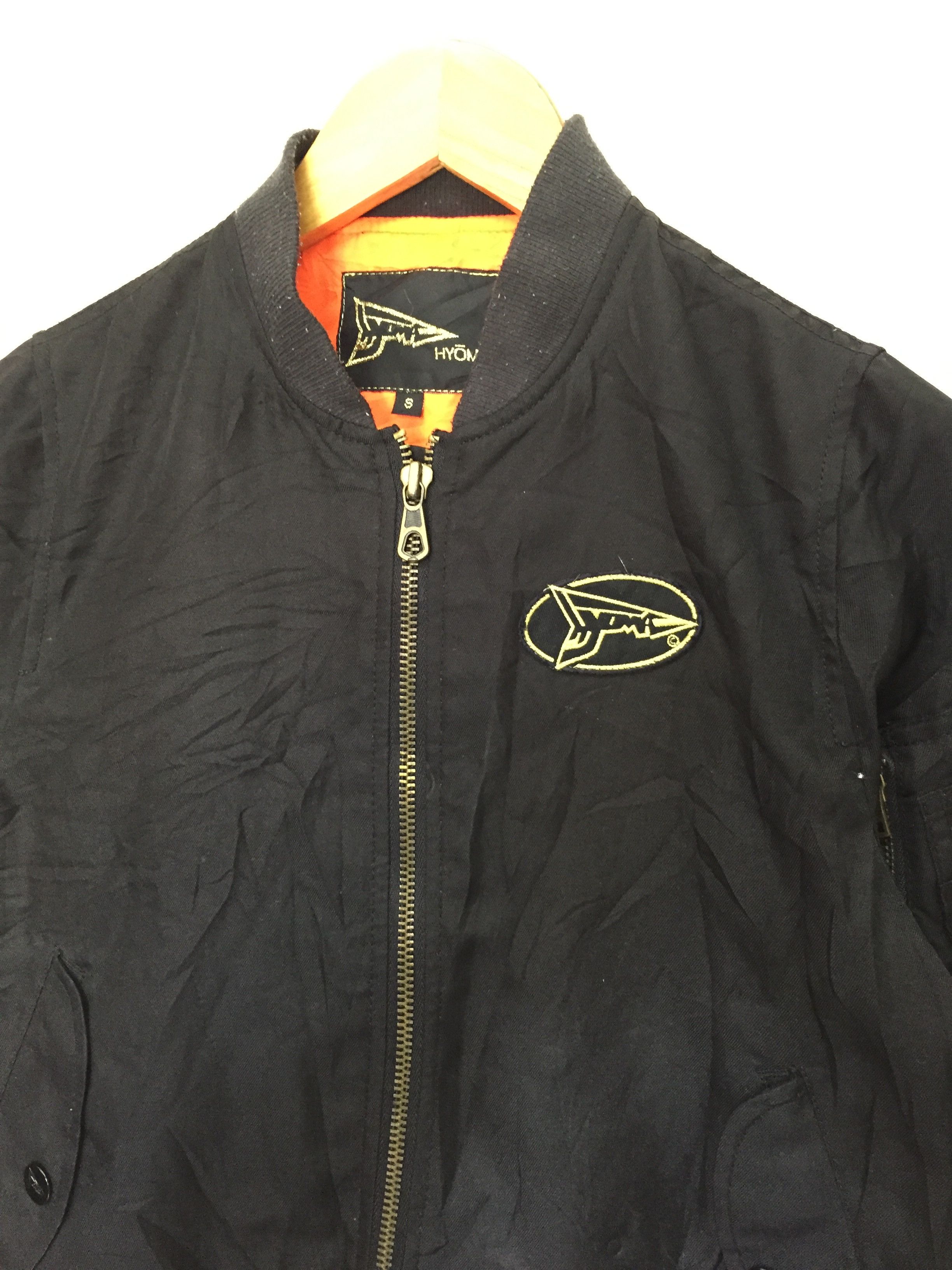 20471120 Hyoma logo MA-1 Bomber jacket - Outerwear 20471120 Hyoma logo MA-1 Bomber jacket - Outerwear
