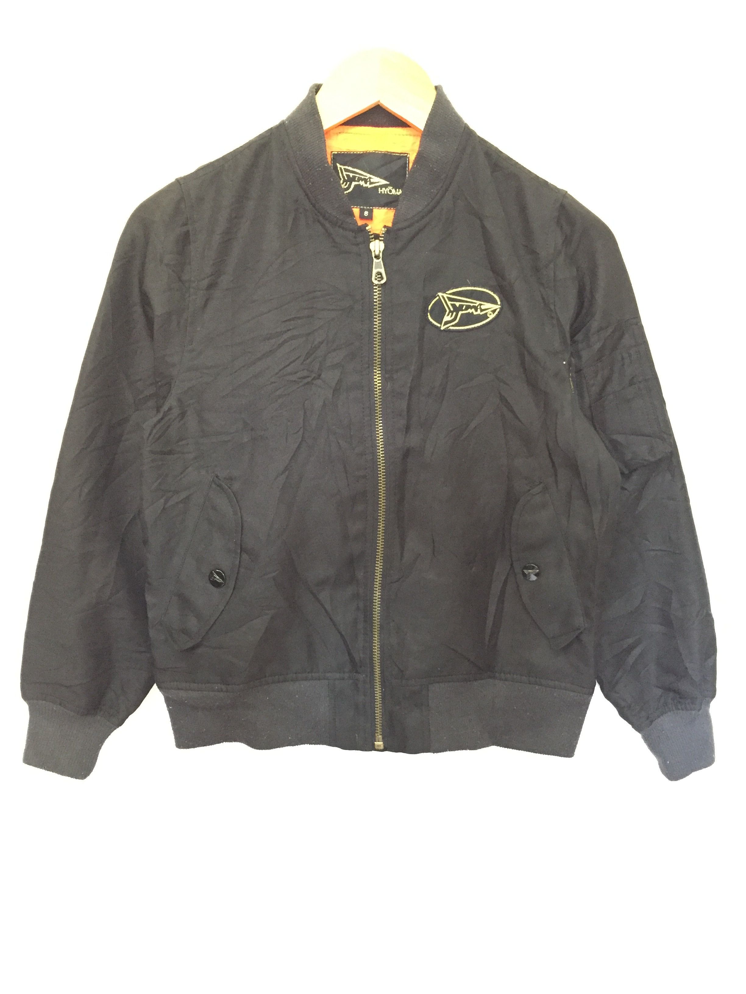 20471120 Hyoma logo MA-1 Bomber jacket - Outerwear 20471120 Hyoma logo MA-1 Bomber jacket - Outerwear