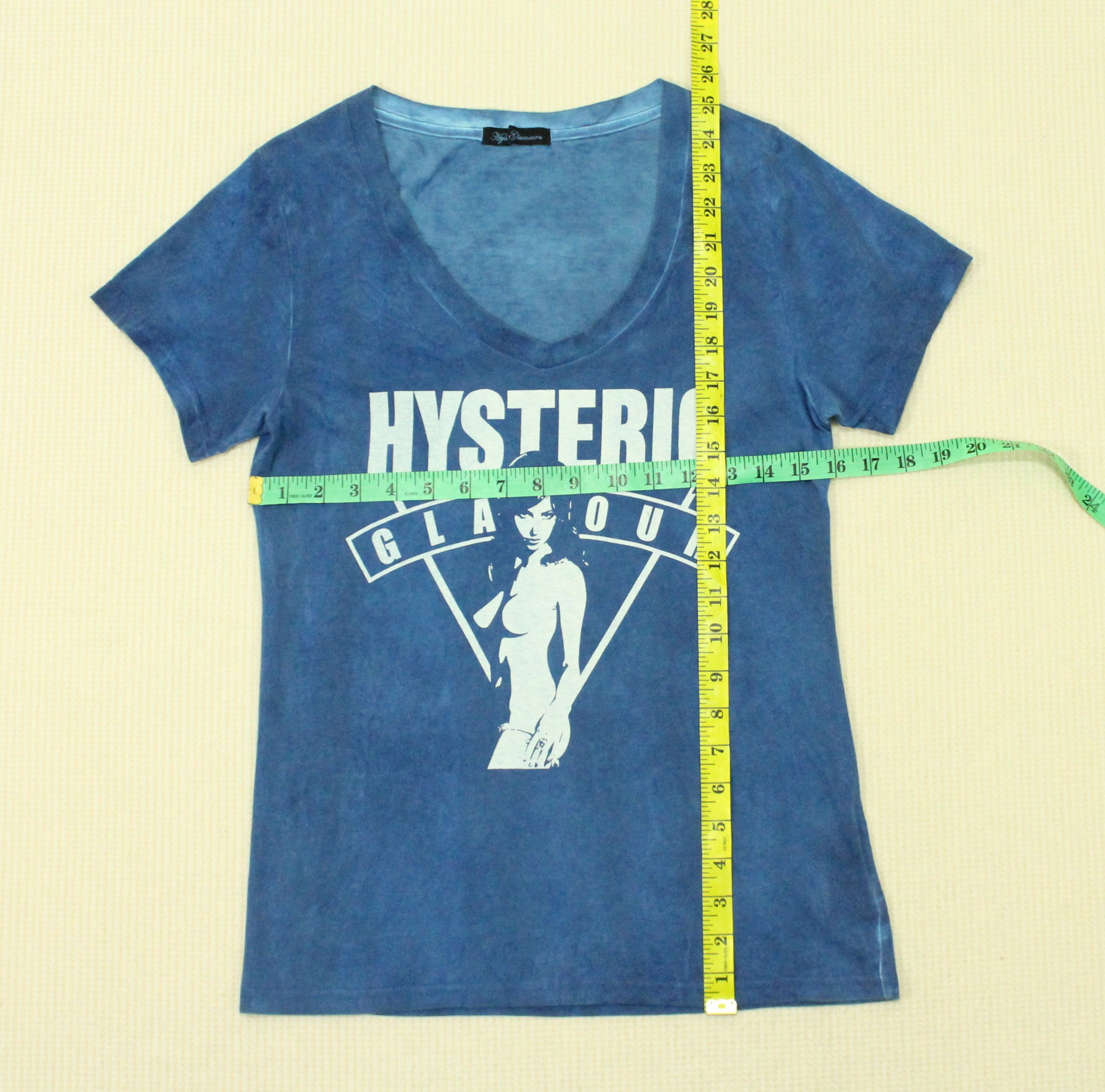 Hysteric Glamour HYSTERIC GLAMOUR T Shirt Free Size Size US S / EU 44-46 / 1 - 10 Thumbnail