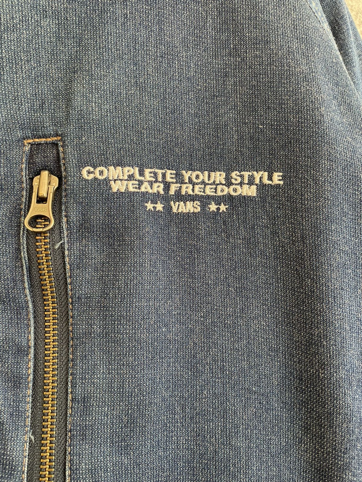 Vans VINTAGE VANS DENIM JACKET Size US L / EU 52-54 / 3 - 7 Thumbnail
