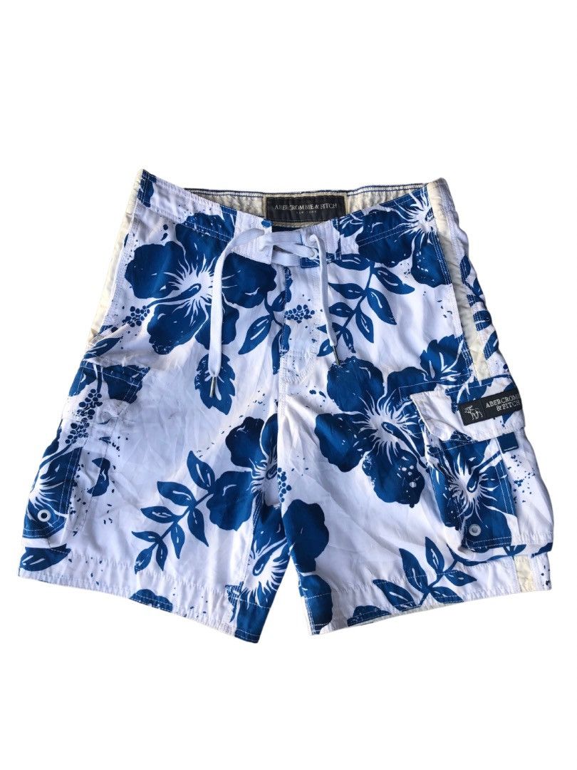Abercrombie & Fitch Hawaiian Cargo Short Pants