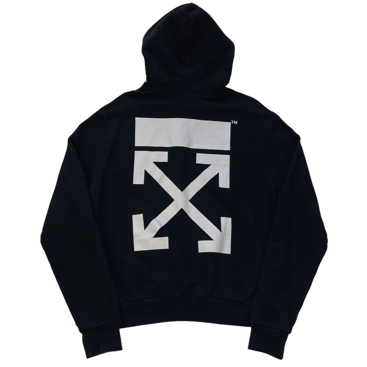 Off-White Off-White Arrows Black Hoodie Size US XS / EU 42 / 0 - 3 Thumbnail