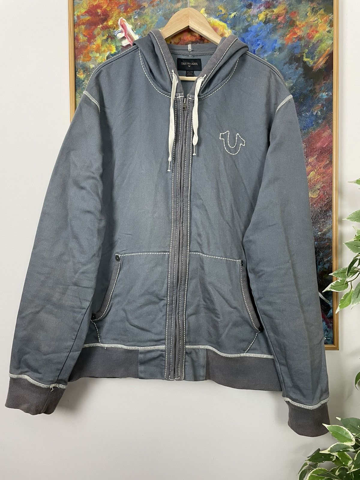 True religion hoodie stitch hot sale