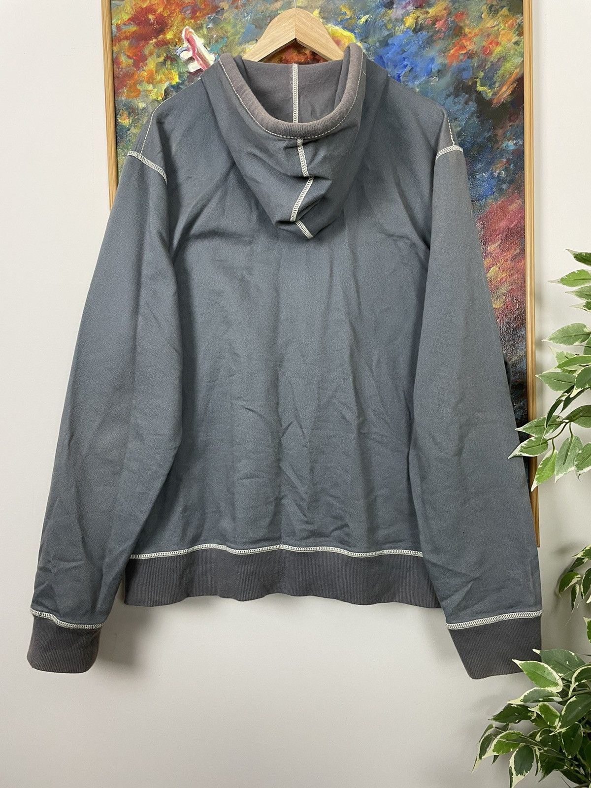 True Religion True Religion Y2k Washed Grey Zip Hoodie Drip Rare Hype Size US XXL / EU 58 / 5 - 2 Thumbnail