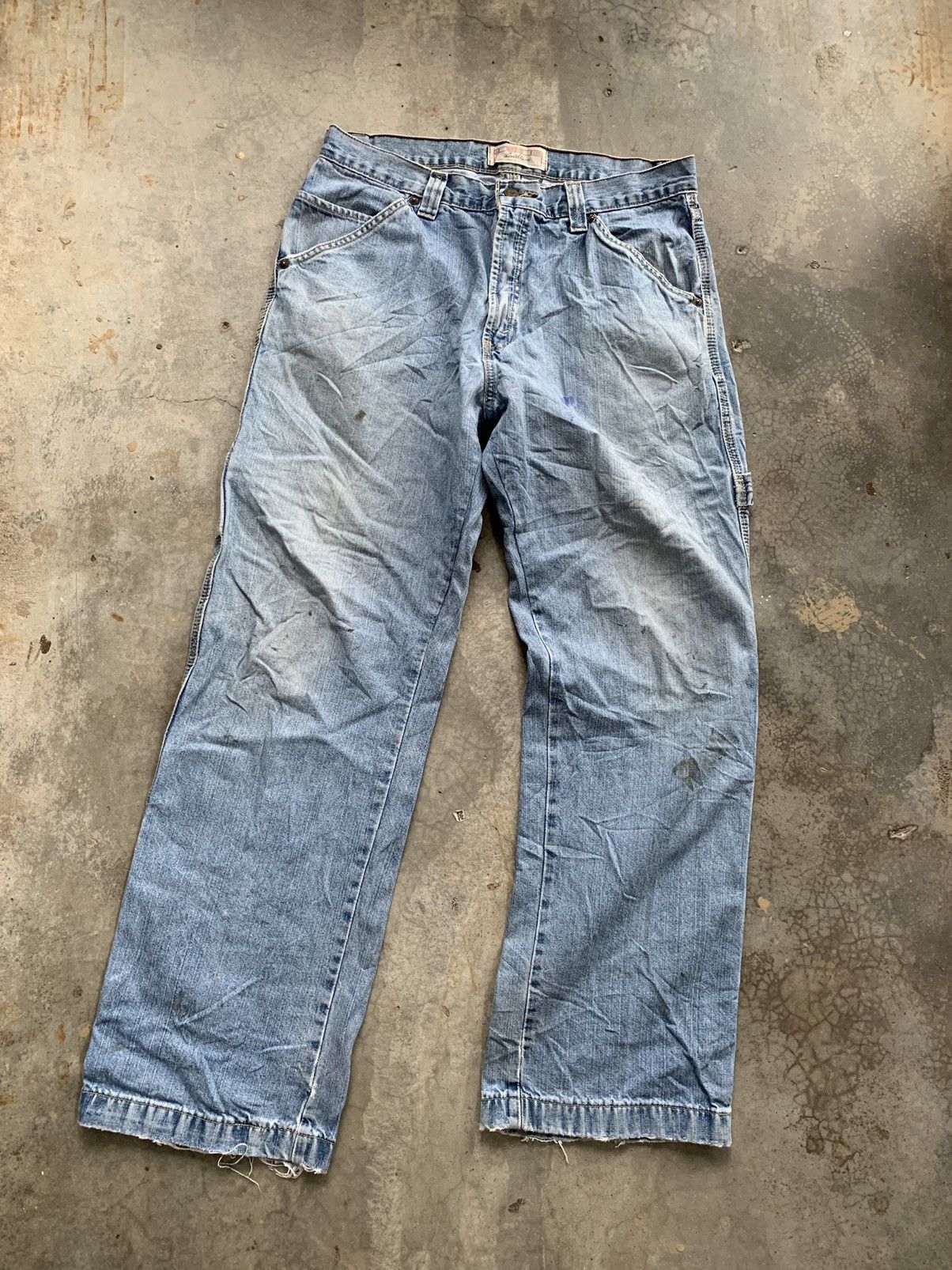 Levi's Vintage Levis Carpenter baggy Denim Pant Size US 33 - 4 Thumbnail