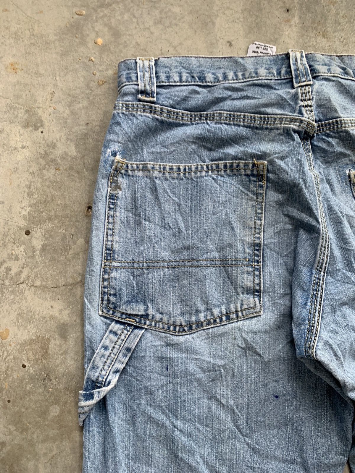 Levi's Vintage Levis Carpenter baggy Denim Pant Size US 33 - 3 Thumbnail