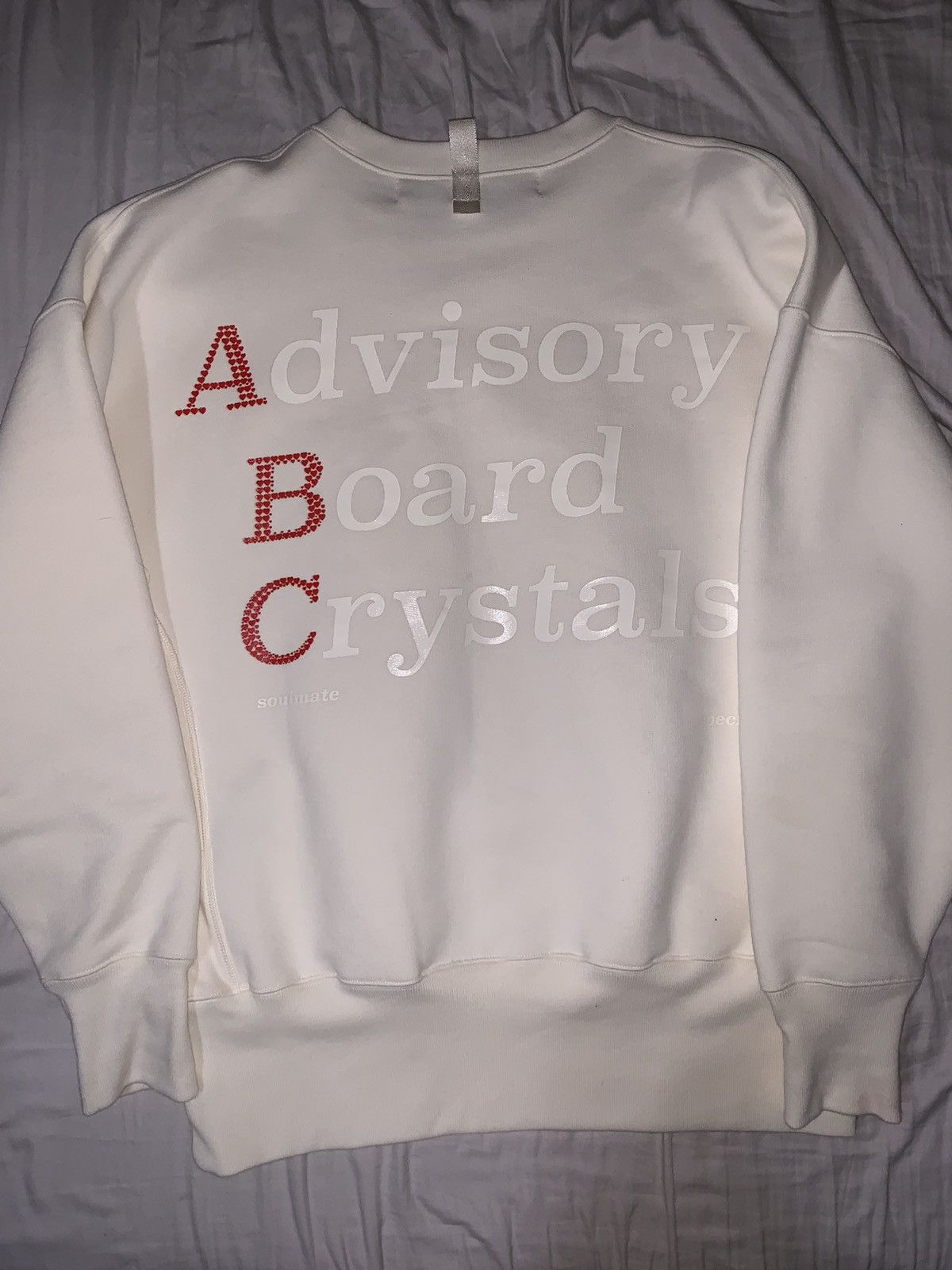 Advisory Board Crystals Valentines Day Crewneck V.3 Abc sz L