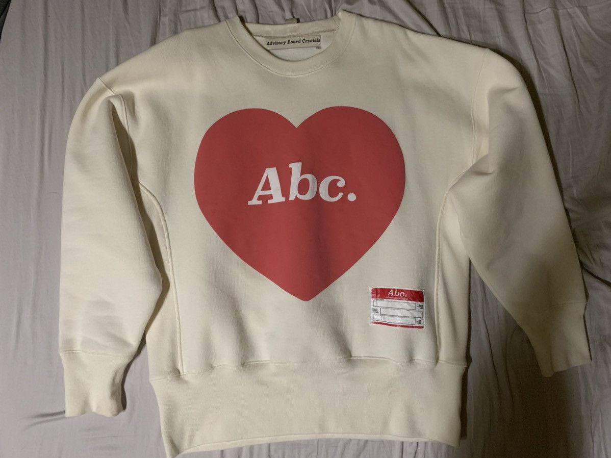 Advisory Board Crystals Valentines Day Crewneck V.3 Abc sz L