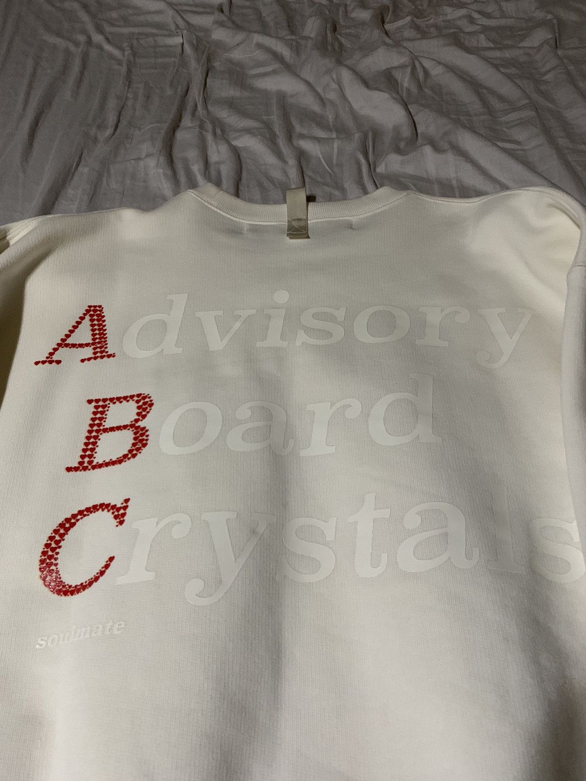 Advisory Board Crystals Valentines Day Crewneck V.3 Abc sz L
