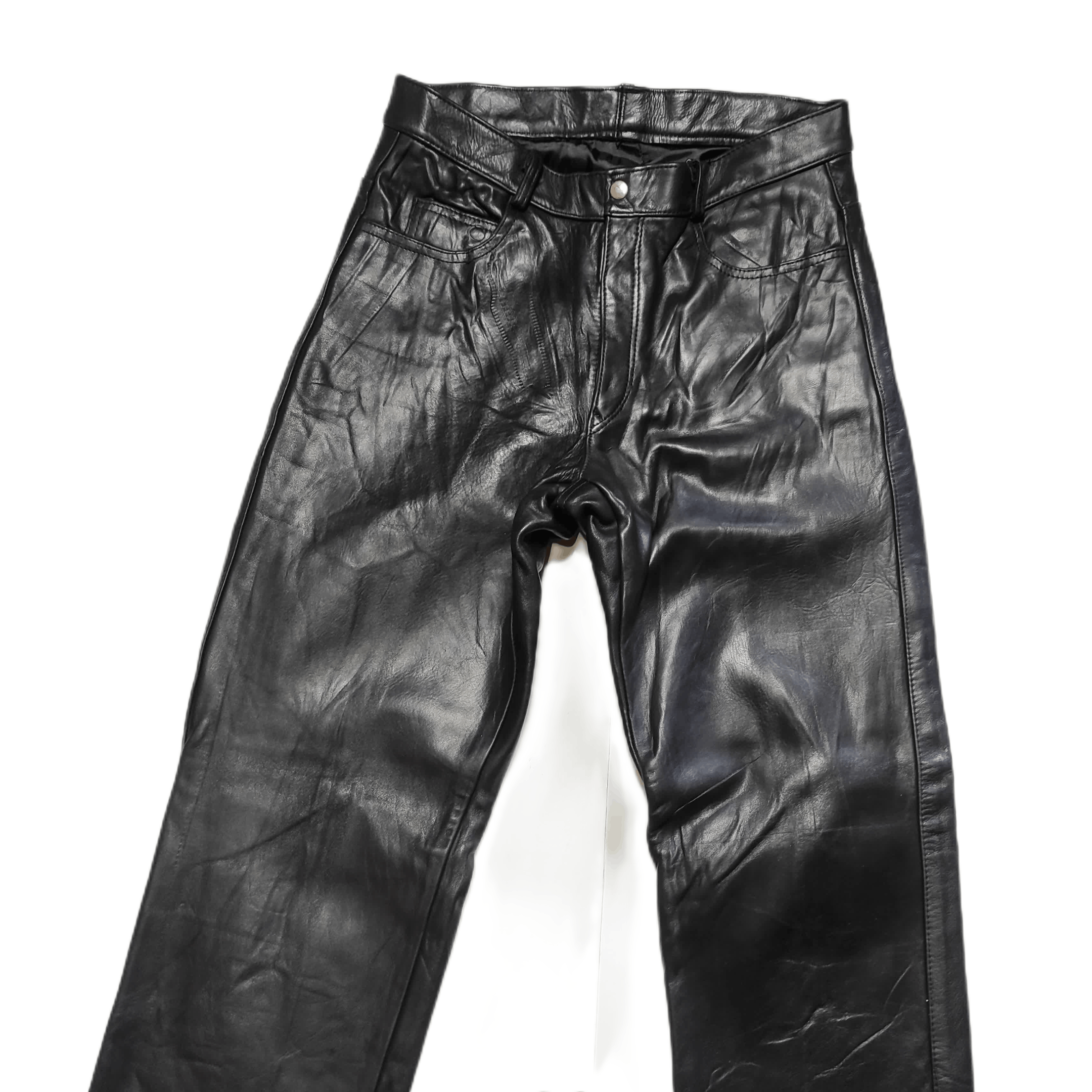 Leather × MOTO × Racing ROEBLING Genuine PremiumLeather Pants very 
