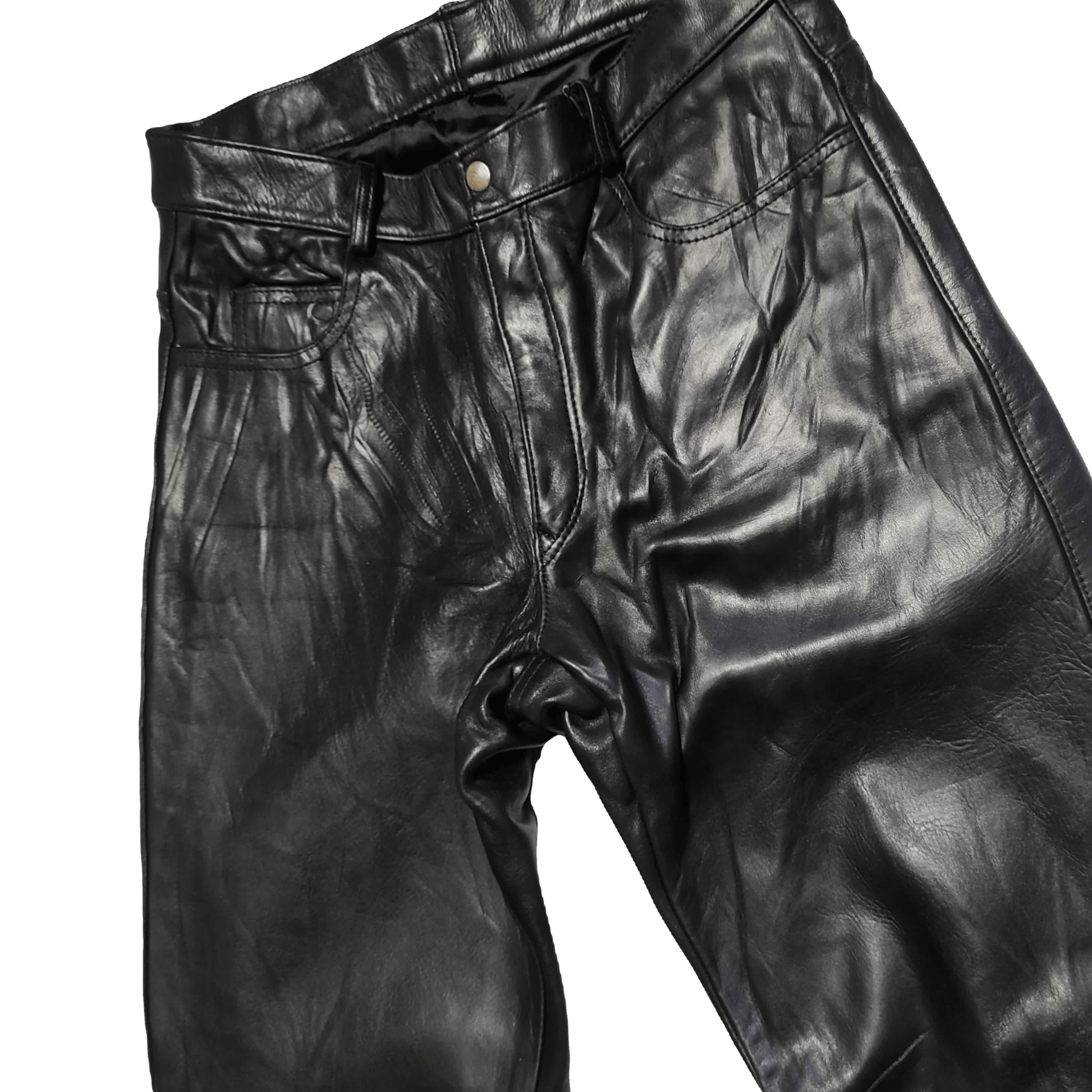 Leather ROEBLING Genuine PremiumLeather Pants very soft and supple Size US 32 / EU 48 - 3 Thumbnail