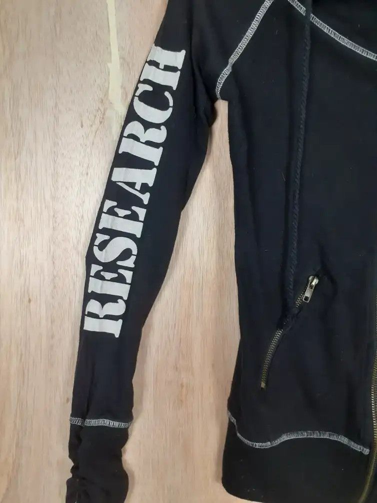 Japanese Brand Conduct away research black sweater hoodie like lgb #3654 Size S / US 4 / IT 40 - 15 Thumbnail