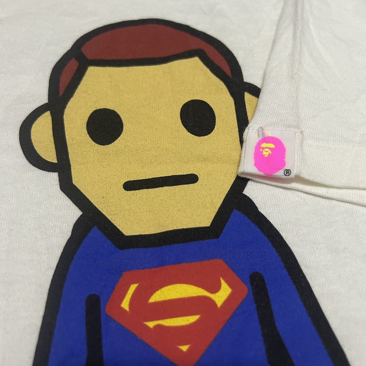Bape × DC Comics Apee x DC Superman Tee (2007) Size S / US 4 / IT 40 - 4 Thumbnail