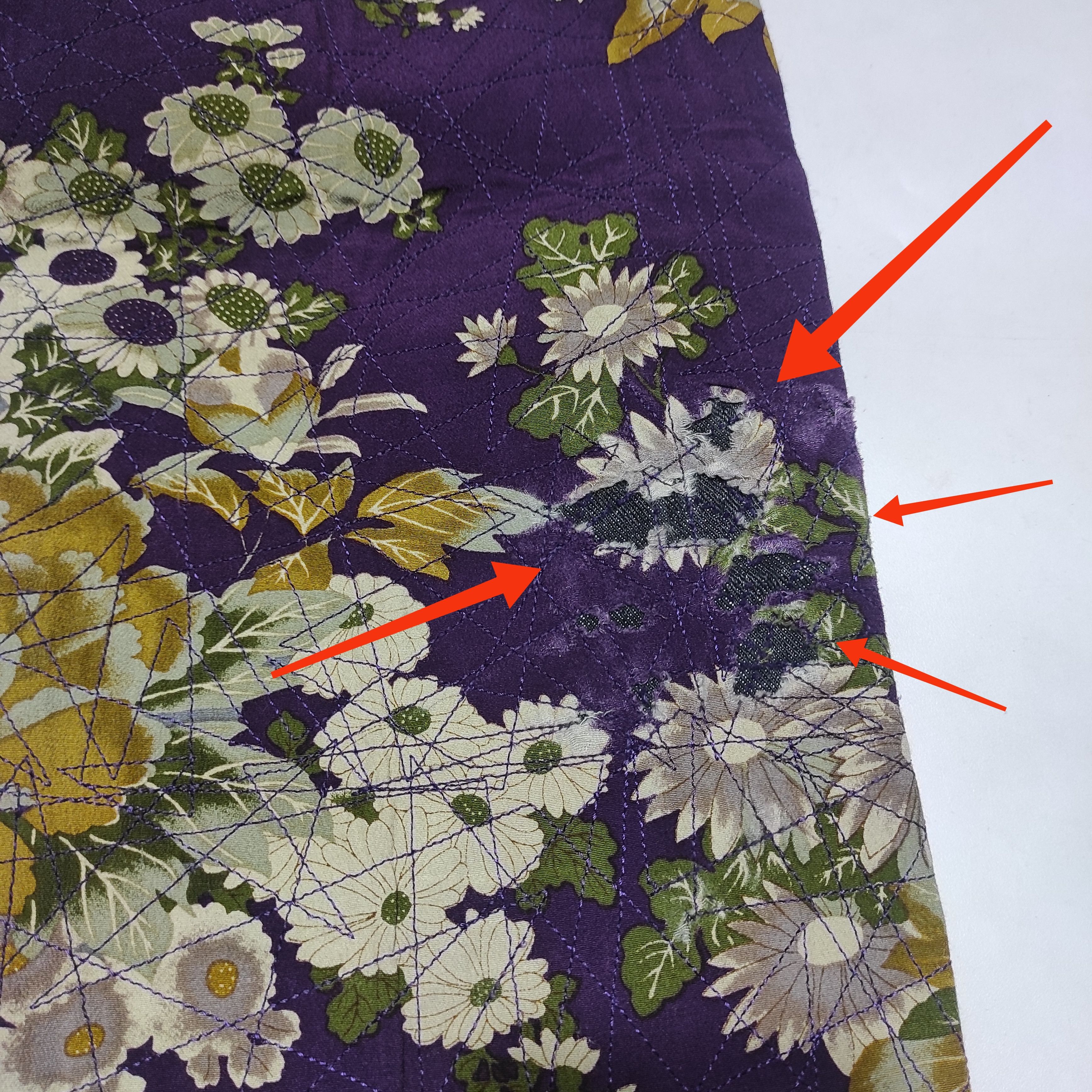 Other Beautiful Glamdy Floral Denim Size US 32 / EU 48 - 8 Thumbnail