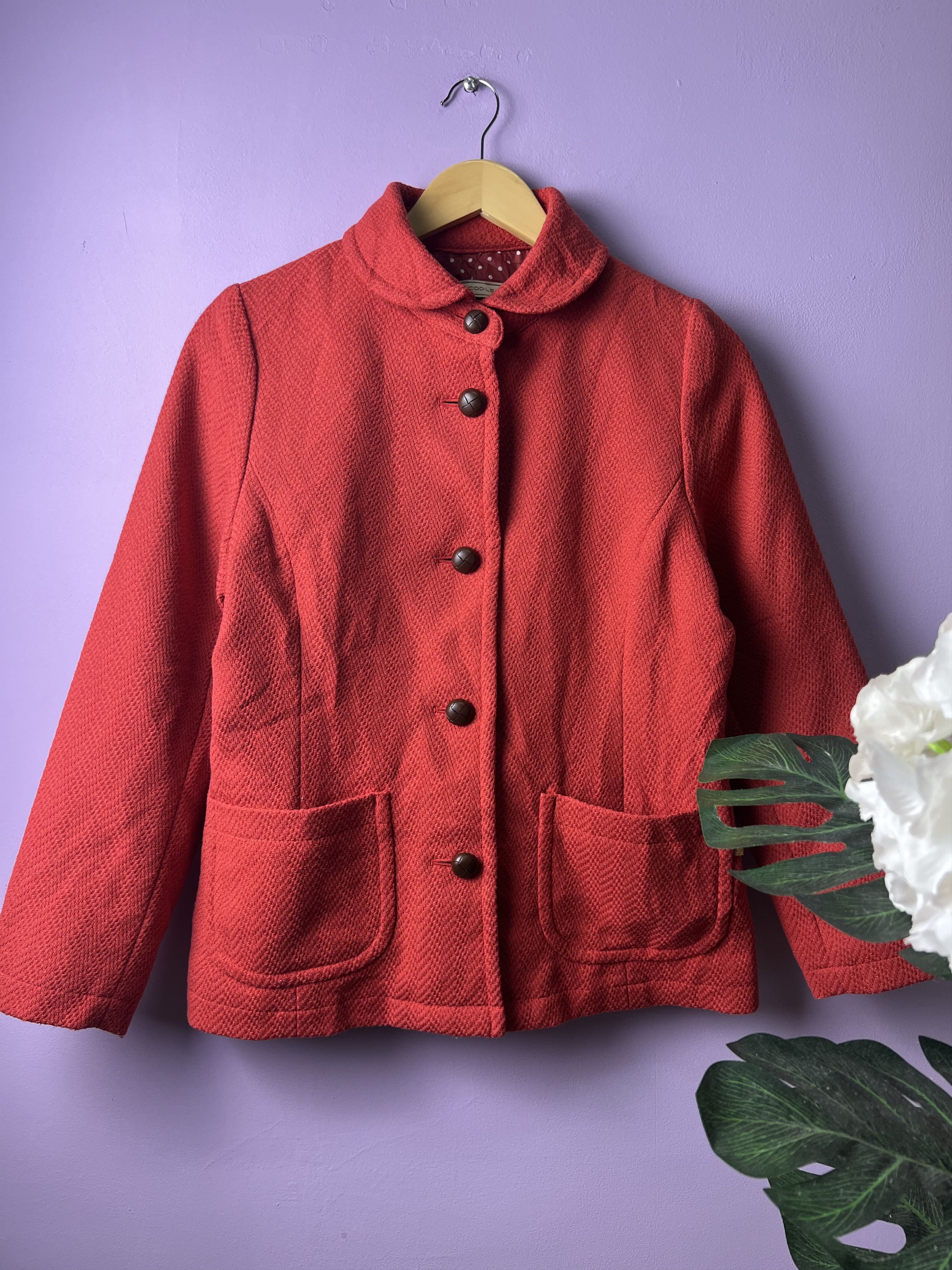Japanese Brand 🔥Vintage Crocodile Button Jackets Size M / US 6-8 / IT 42-44 - 2 Thumbnail